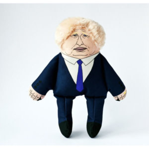 pethatetoys Boris Johnson large fabric pet toy