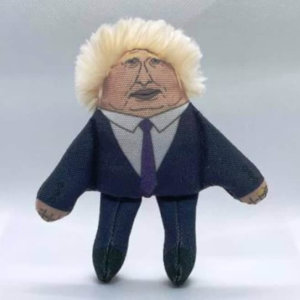 pethatetoys boris johnson fabric pet toy