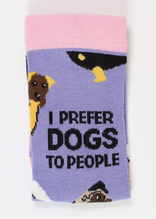 I Prefer Dogs (Women) Socks - Image 2