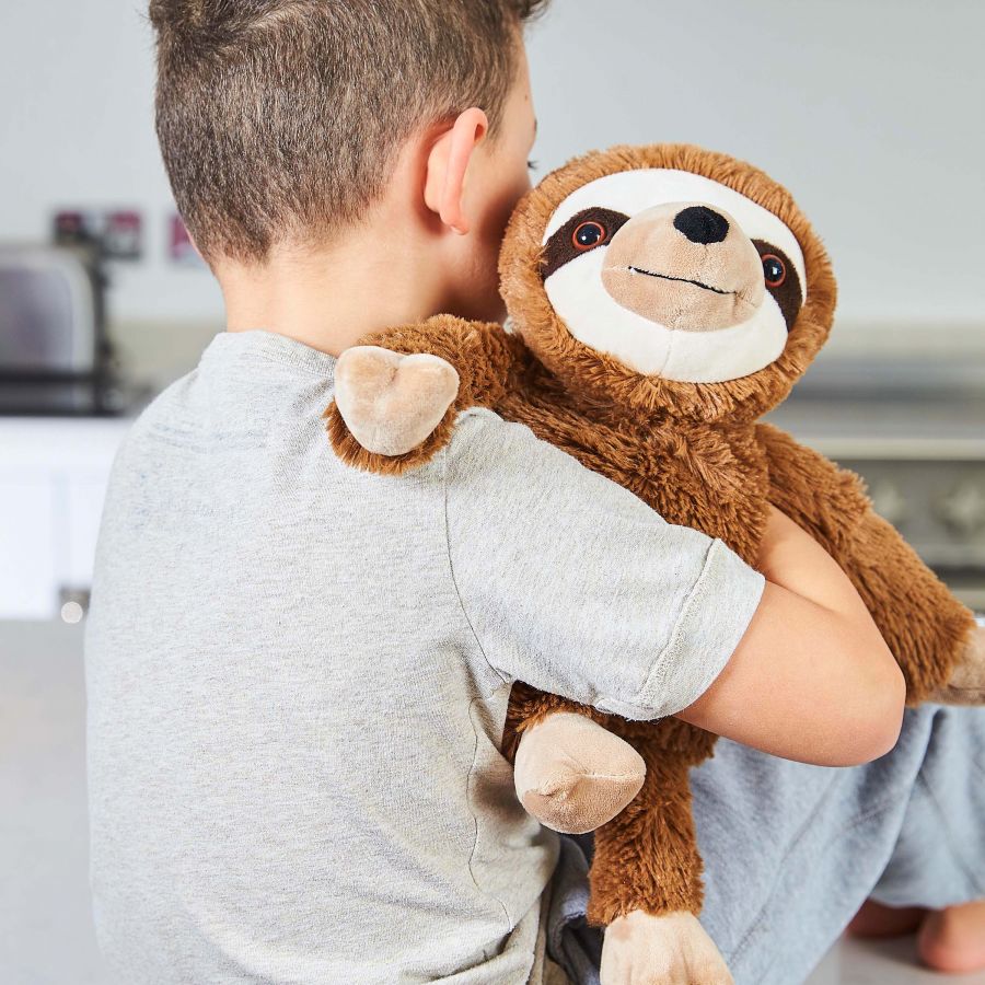heatable sloth plush