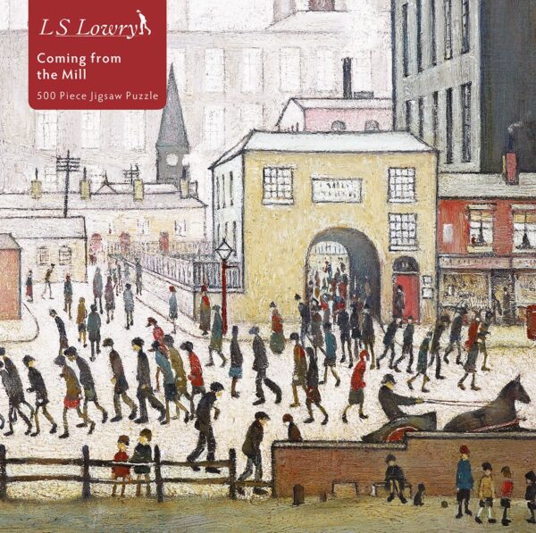 LS Lowry Coming from the Mill 500 Piece Jigsaw