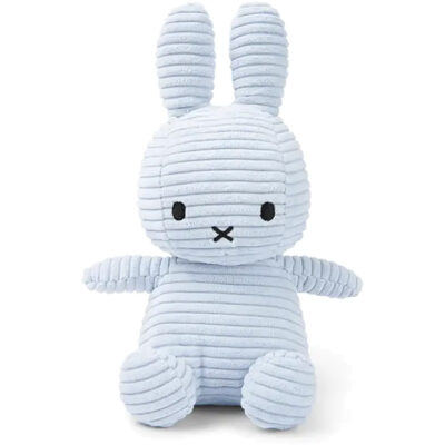 Miffy Corduroy Ice Blue 23cm
