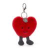 Amuseable Heart Bag Charm - Image 2