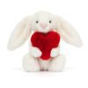 Bashful Red Love Heart Bunny Little - Image 2