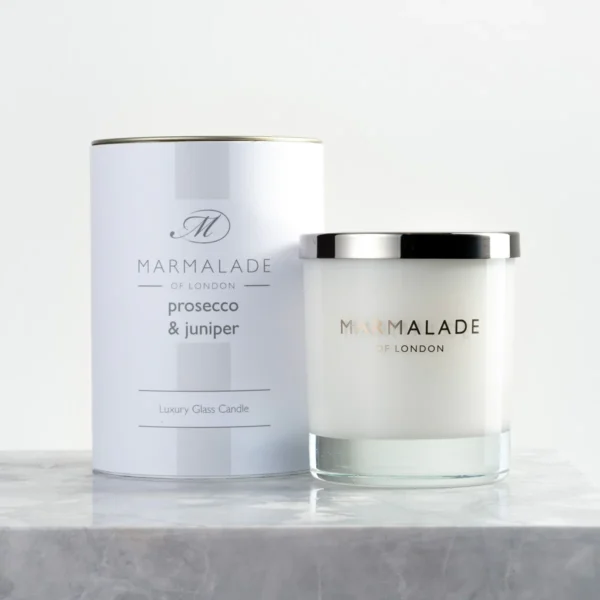 Large Glass Candle - Pink Fizz & Juniper