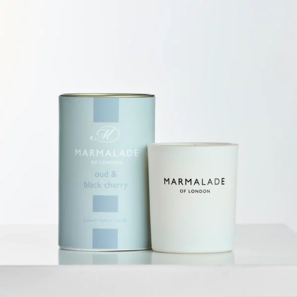 Votive Candle - Oud & Black Cherry