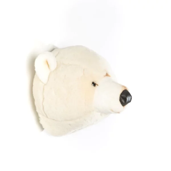 Basile The Polar Bear Wall Head - Image 2