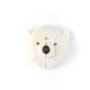 Basile The Polar Bear Wall Head