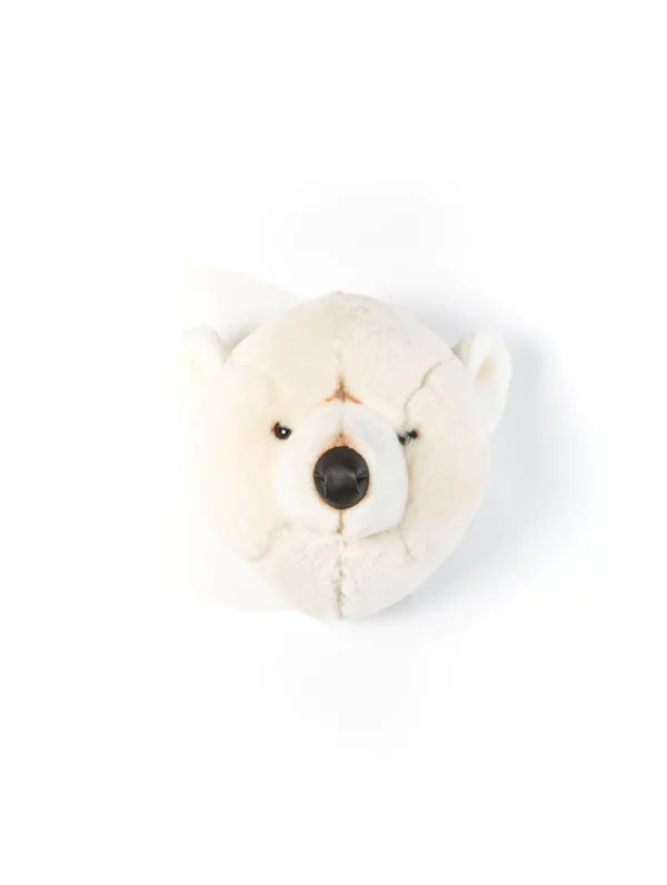 Basile The Polar Bear Wall Head