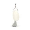 Amuseable Cream Heart Bag Charm - Image 2