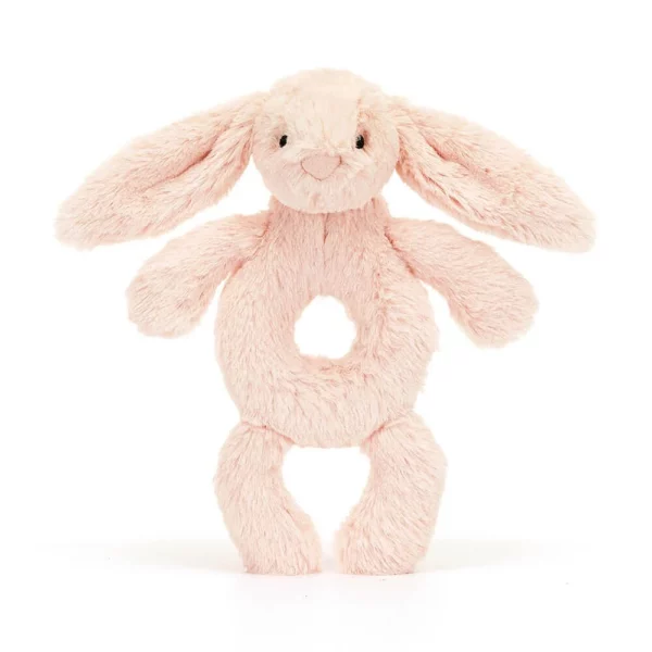Bashful Blush Bunny Ring Rattle - Image 2