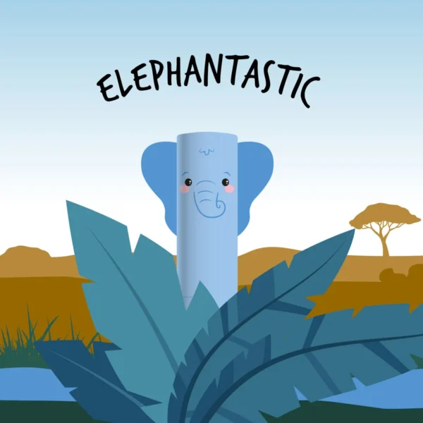 Erasable Gel Pen - Elephant - Image 4