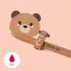 Erasable Gel Pen - Teddy Bear - Red - Image 2