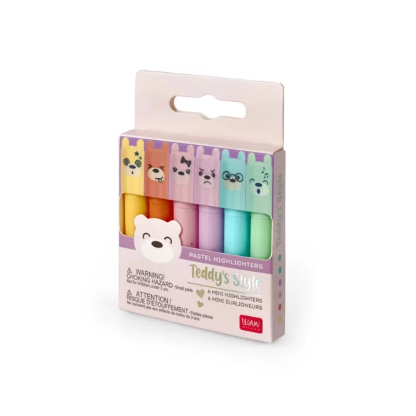 Teddy's Style Mini Pastel Highlighters - Image 2