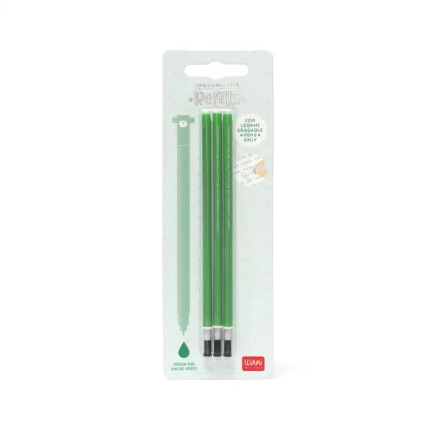 Refill For Erasable Pen - Green - Image 2