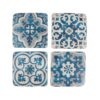 Mediterranean Mosaic Santorini Coasters