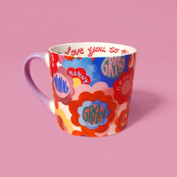 Granny Floral Mug - Image 2