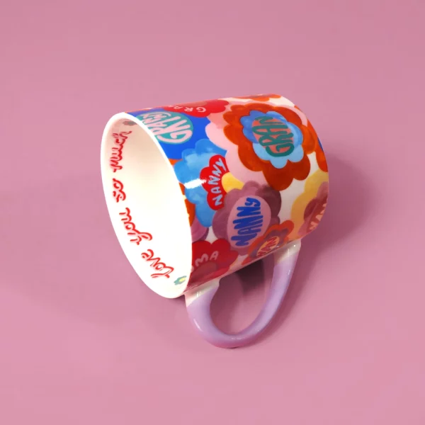Granny Floral Mug - Image 3