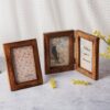 Dark Wood Photo Frame - Image 2