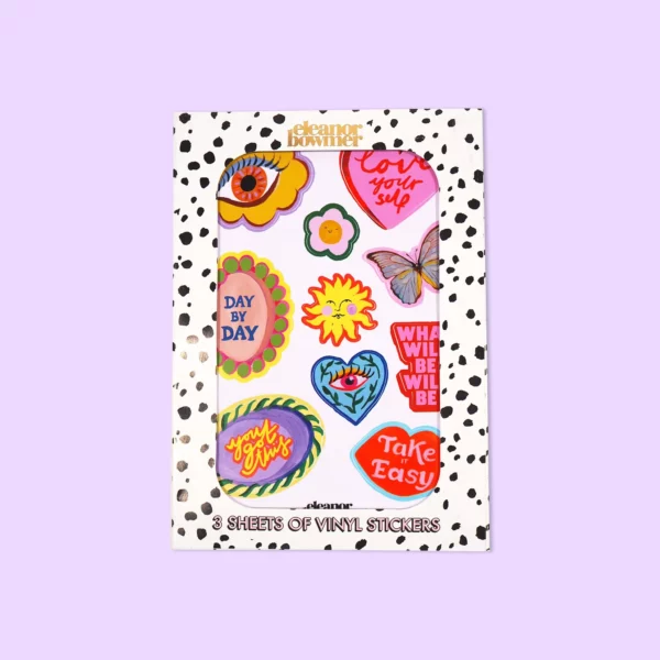 Feel Good Vinyl Sticker Sheets - Image 2