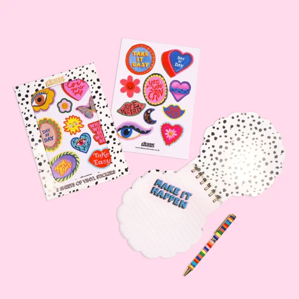 Feel Good Vinyl Sticker Sheets - Image 3