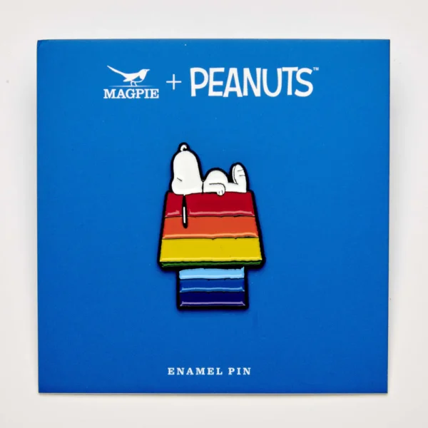 Peanuts Pin - Rainbow House - Image 2