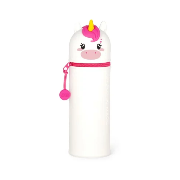 2-in1 Silicone Pencil Case - Unicorn