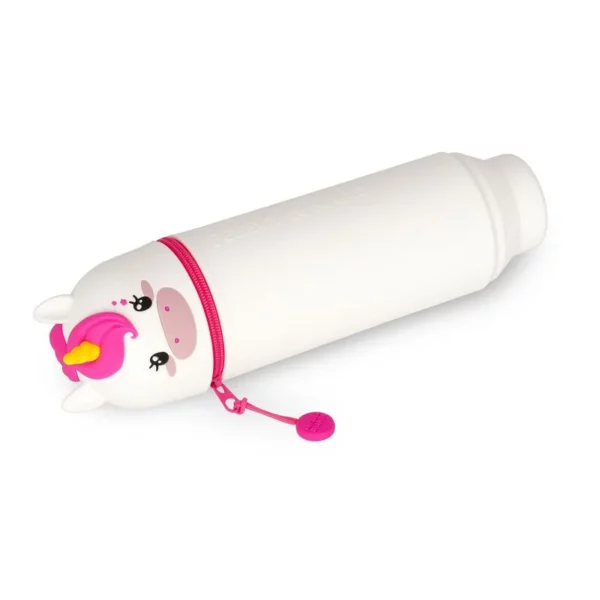 2-in1 Silicone Pencil Case - Unicorn - Image 4