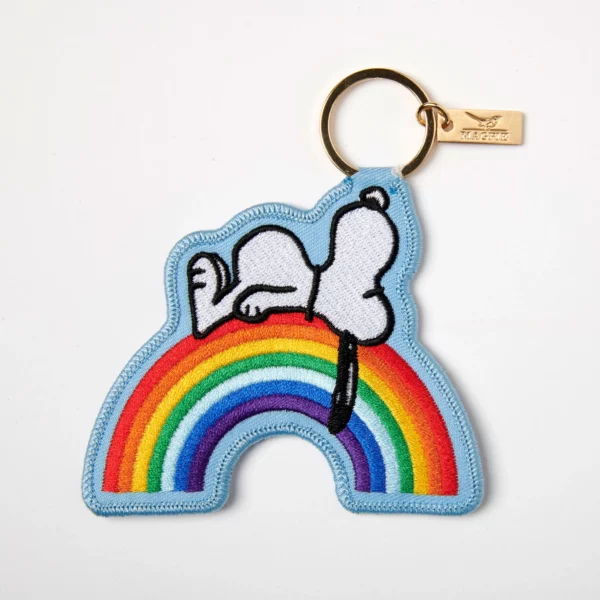 Peanuts Rainbow Key Charm