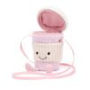 Amuseable Coffee-To-Go Pink Bag - Image 2