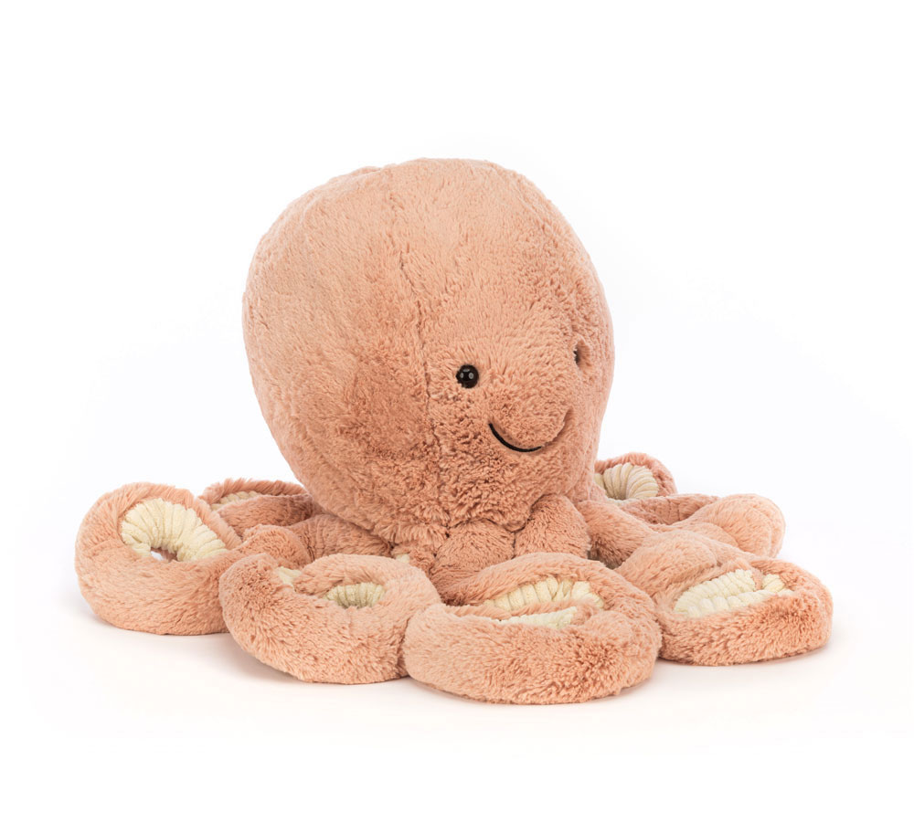 Octopus fluffy toy