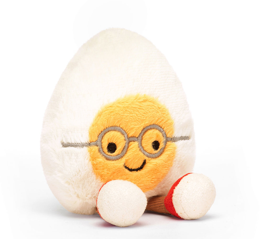 Egg fluffy toy