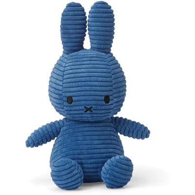 Miffy Corduroy Cobalt Blue 23cm