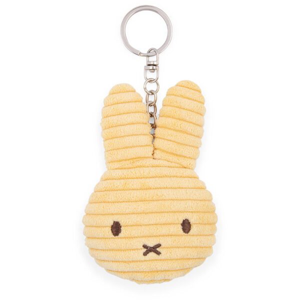 Miffy Flat Corduroy Keyring Buttercream