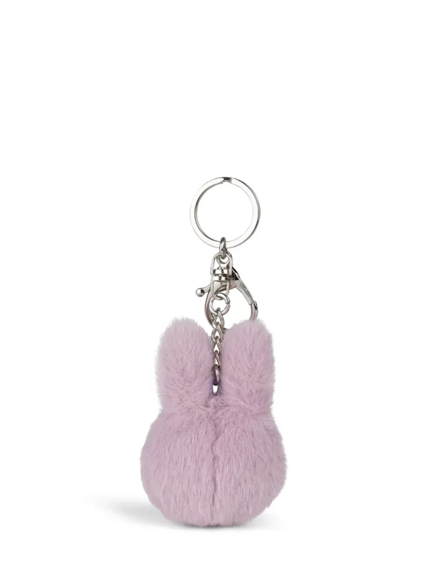 Miffy Fuzzy ECO Keyring - Lilac - Image 3