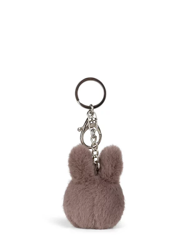 Miffy Fuzzy ECO Keyring - Taupe - Image 3