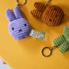 Miffy Flat Corduroy Keyring Olive Green - Image 2