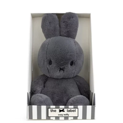 Miffy Cozy Grey In Gift Box 23cm