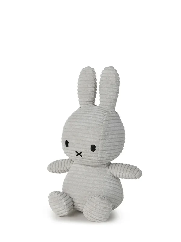 Miffy Corduroy ECO Soft Grey 23cm - Image 3