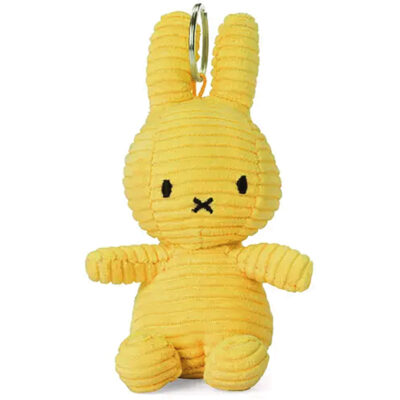 Miffy Corduroy Keyring Yellow