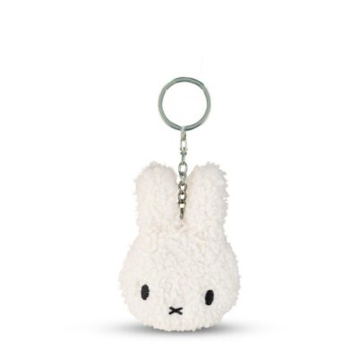 Miffy Tiny Teddy Recycled Keyring - Cream