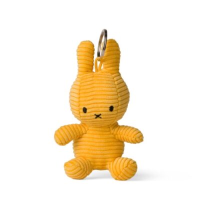 Miffy Corduroy Keyring Yellow