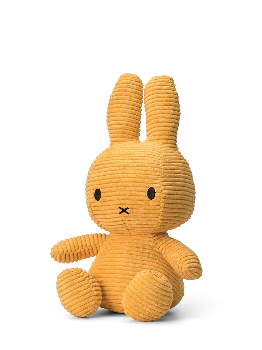 Miffy Corduroy ECO Yellow Large 33cm - Image 2