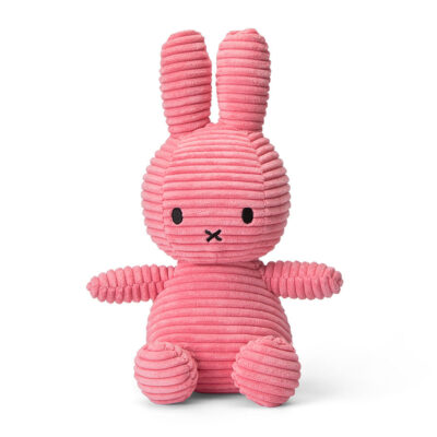 Miffy Corduroy Bubblegum Pink 23cm