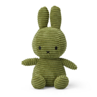 Miffy Corduroy Olive Green 23cm