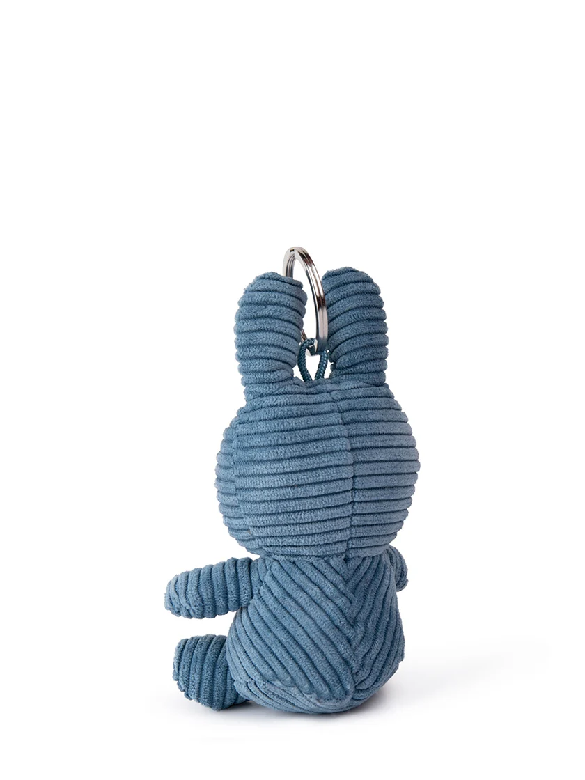 Miffy Corduroy Keyring Aviator Blue - Image 2