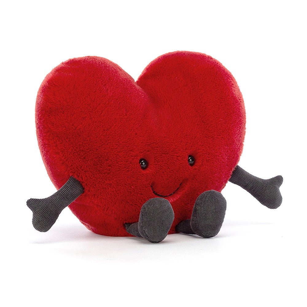 Amuseable Red Heart Large With Arms