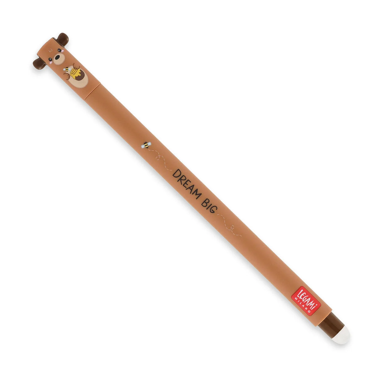 Erasable Gel Pen - Teddy Bear - Red