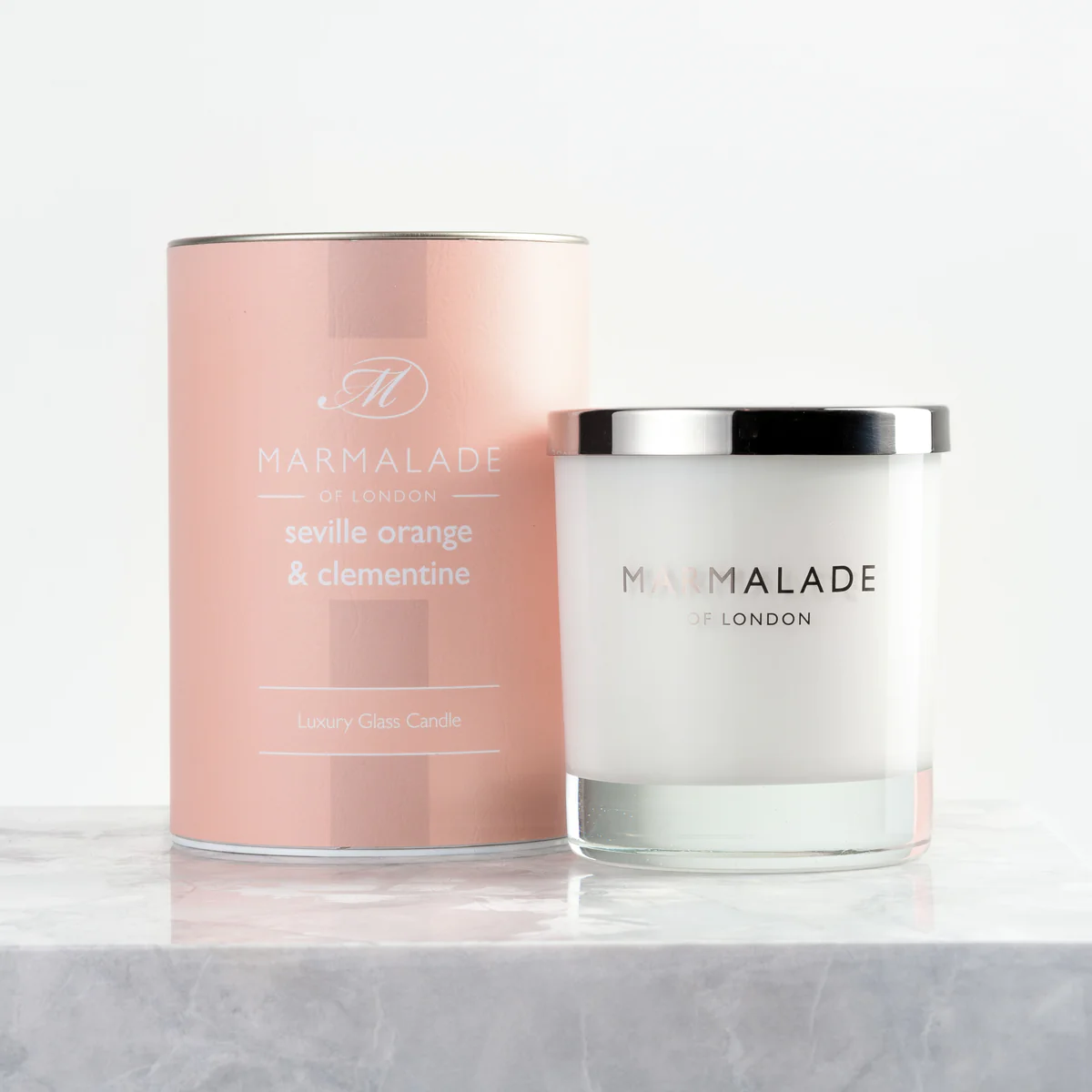 Large Glass Candle - Seville Orange & Clementine