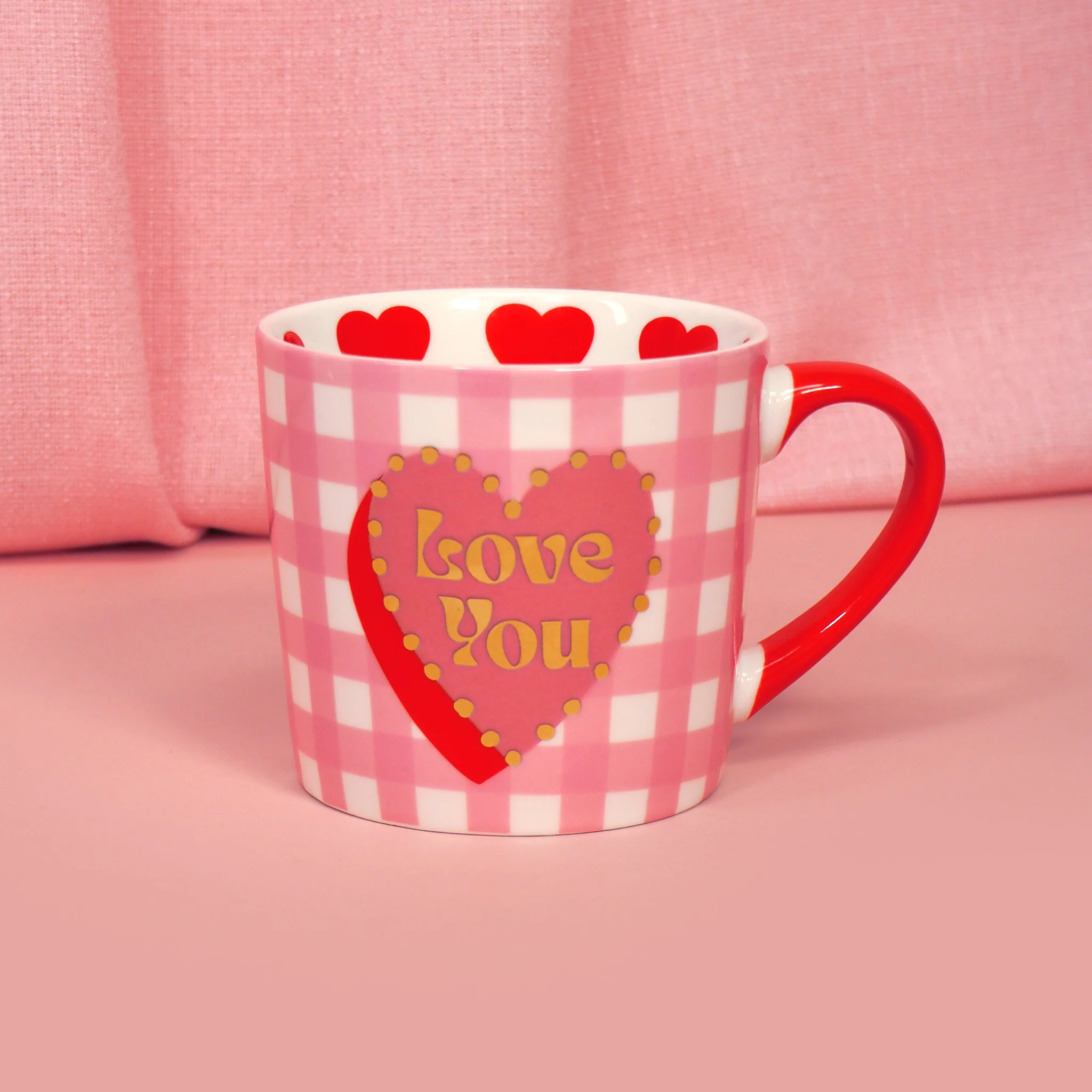 Love You Heart Mug